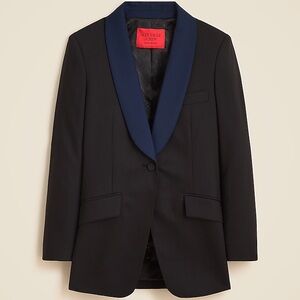 Alex Eagle X J.Crew tuxedo blazer in wool blend CO009